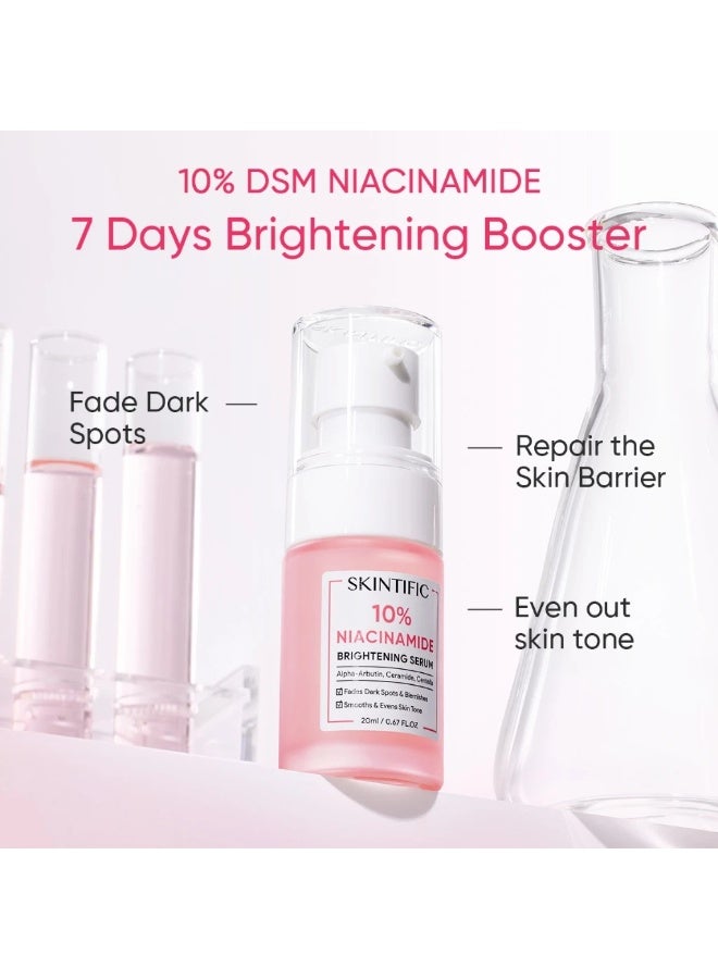 سكينتفيك مجموعة سكينتيفيك للتفتيح والاشراقة بالنياسيناميد (جل + سيروم) - Image 2